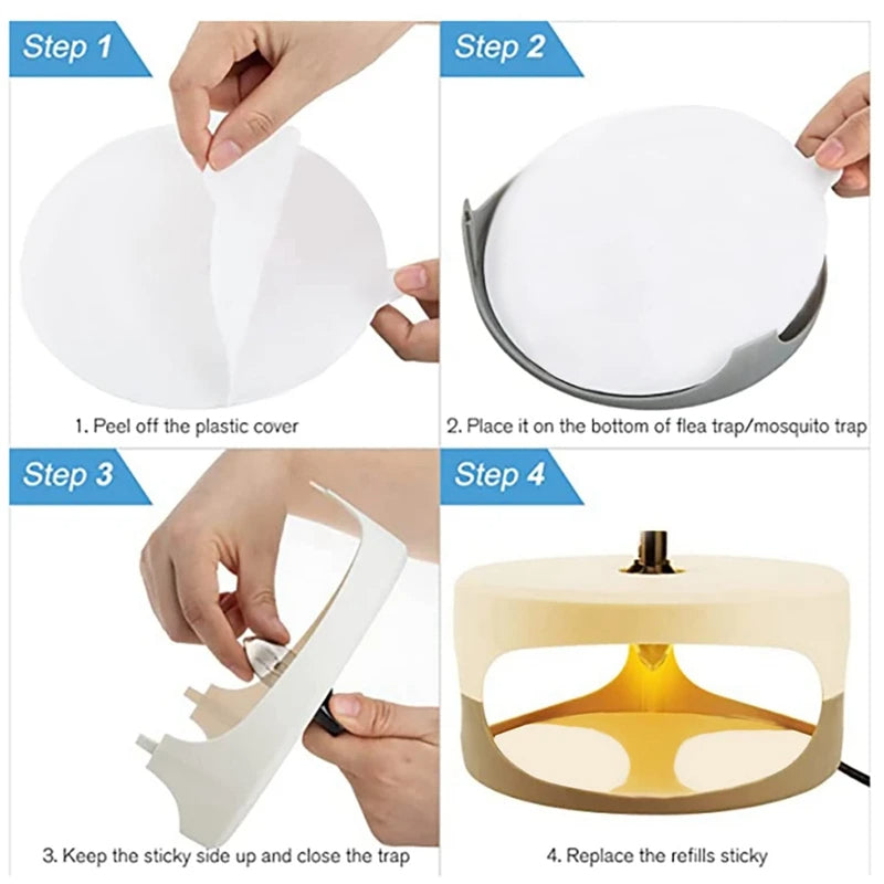 Sticky Bed Bug Trap Refill Glue Boards