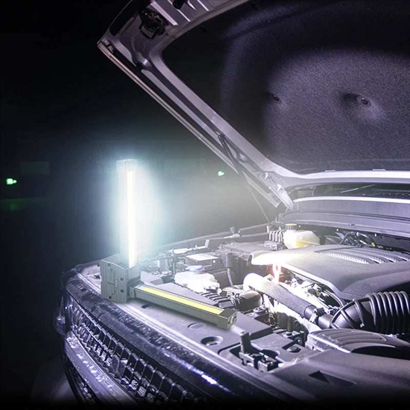 Rechargeable COB LED Work Light with Magnetic Base