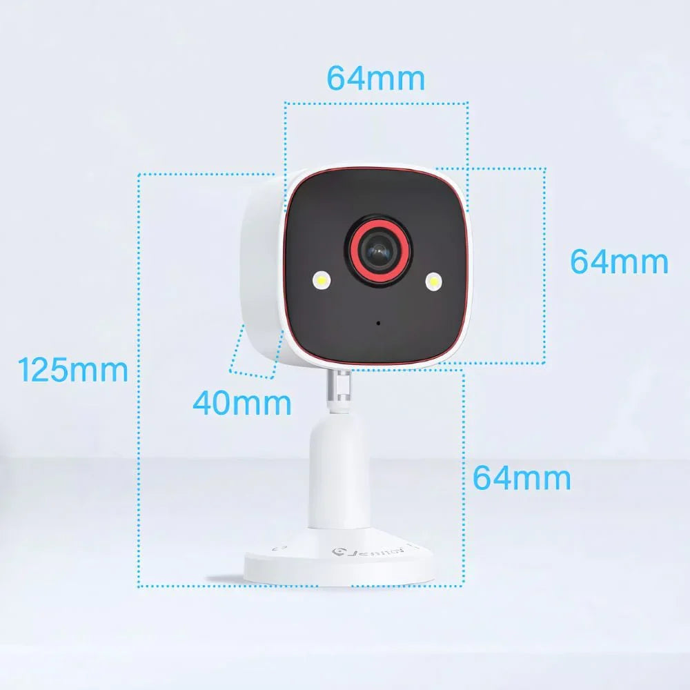 Home Security Surveillance Camera with Two Way Microphone