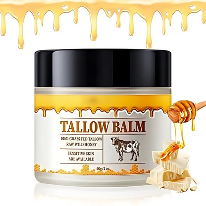 Hydrating Beef Tallow Honey Moisturizer Face & Body Balm