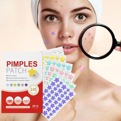 240 Pcs Cute Colorful Pimple Patches
