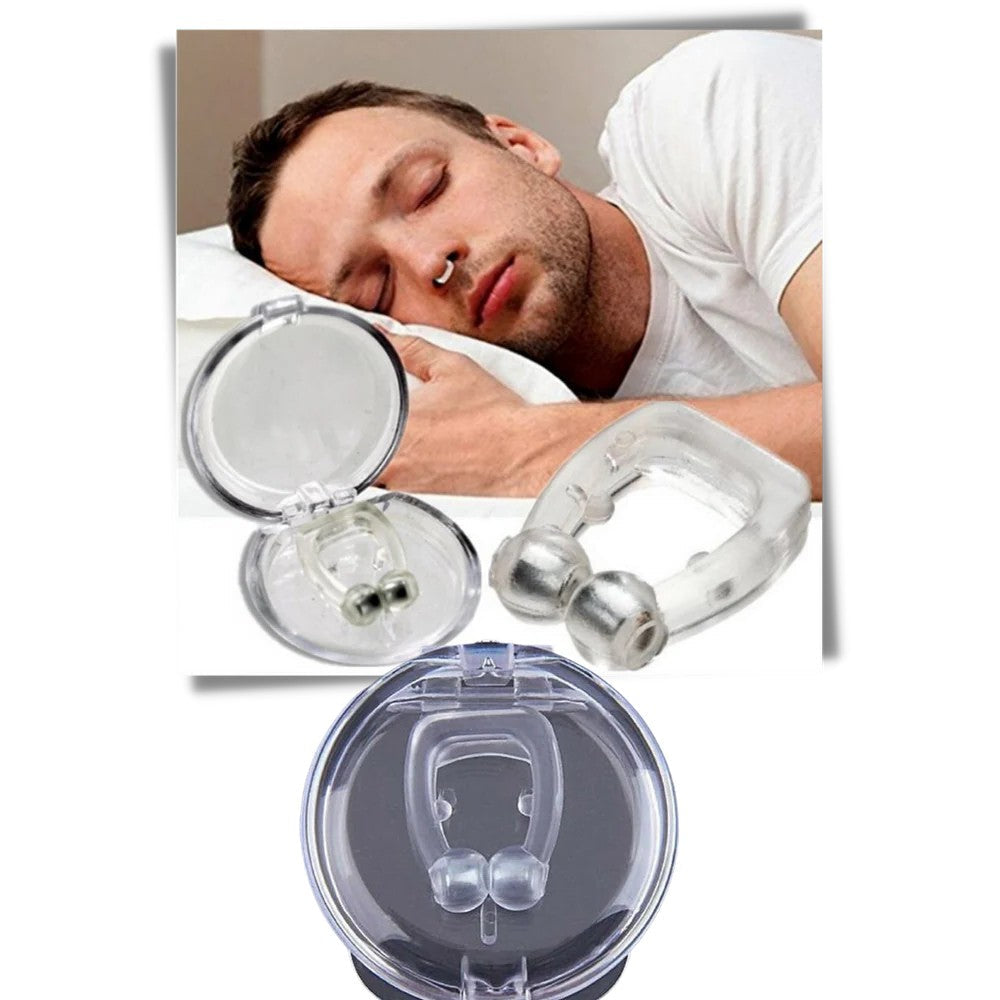 Nose plug to stop snoring