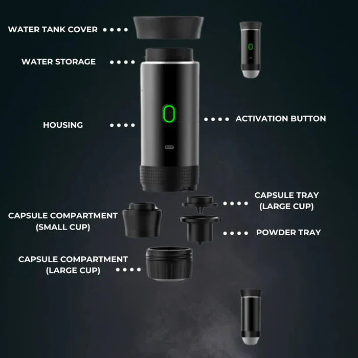 Portable Coffee Maker 3-in-1