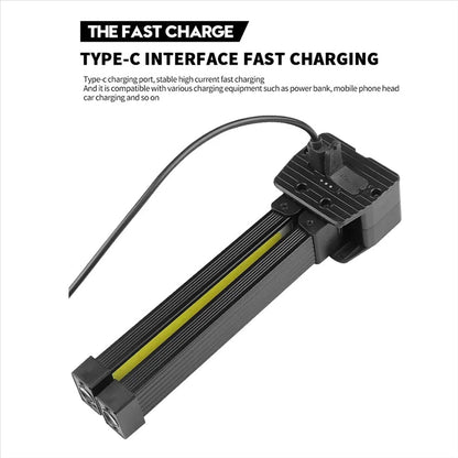 Rechargeable COB LED Work Light with Magnetic Base