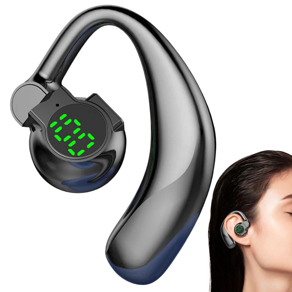 Wireless Noise Canceling Bluetooth Ear Hook Headphones