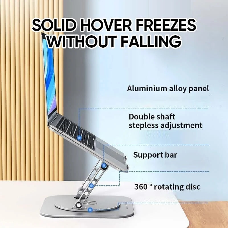 Laptop Stand Aluminum Alloy 360 Degree Rotating Bracket
