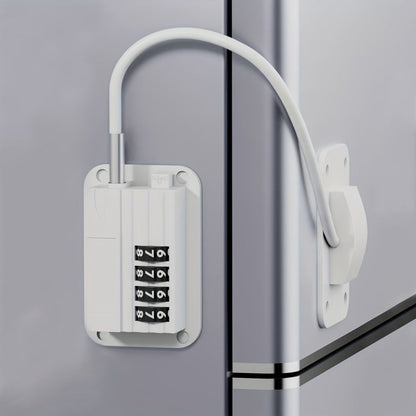 Secure Fridge Door Safety Lock with Code