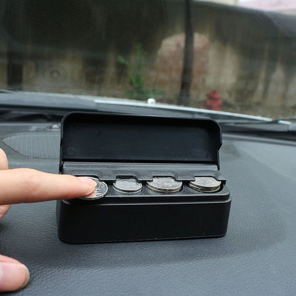 Car Coin Holder Easy Access Loose Change Storage