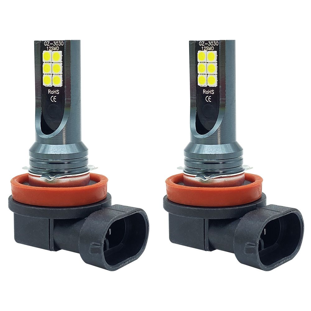 High Brightness Plug In Car Fog Lights H8 H9 H11