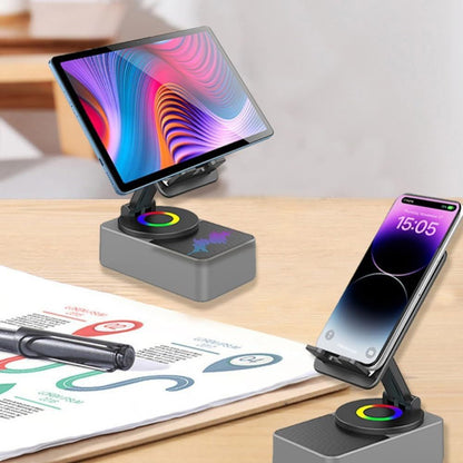 4-in-1 Phone Stand with Bluetooth Speaker