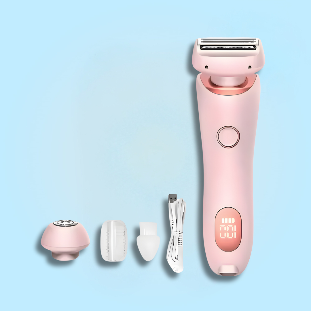Women Pubic Shaver | Gentle Electric Razor for Sensitive Skin | Precise Trimming for Smooth Skin