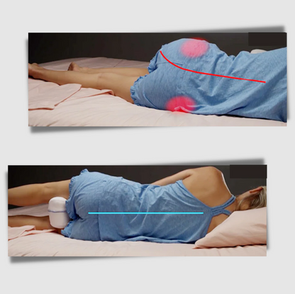 Orthopedic knee and leg pillow with memory foam