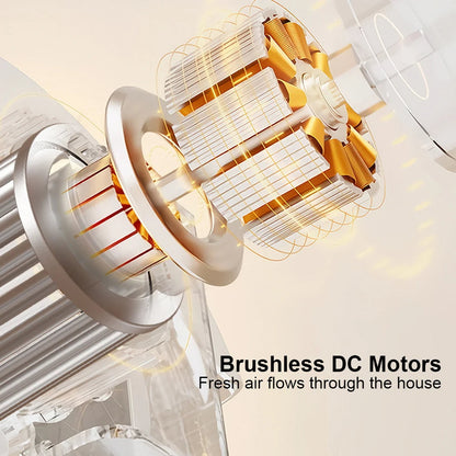 Bladeless Portable Air Conditioner Tower Fan