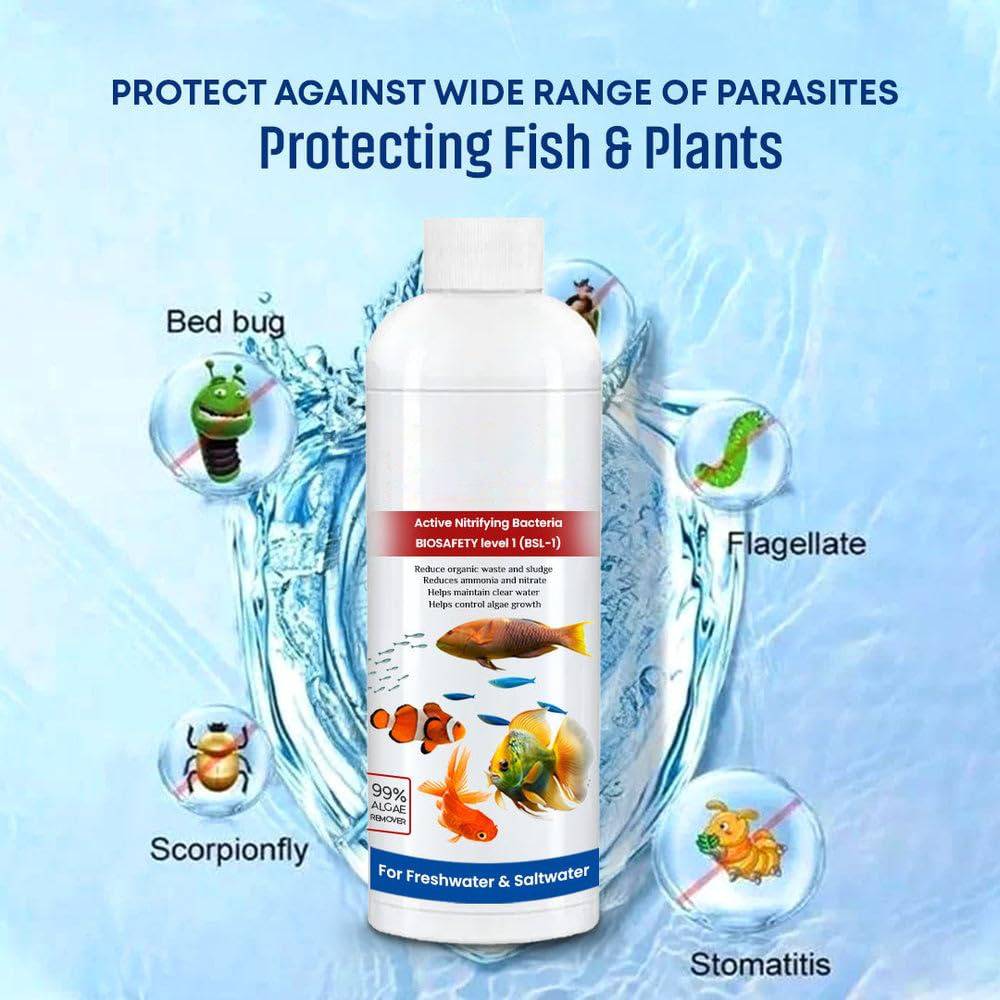 3 Pack Fish Tank Cleaner Liquid