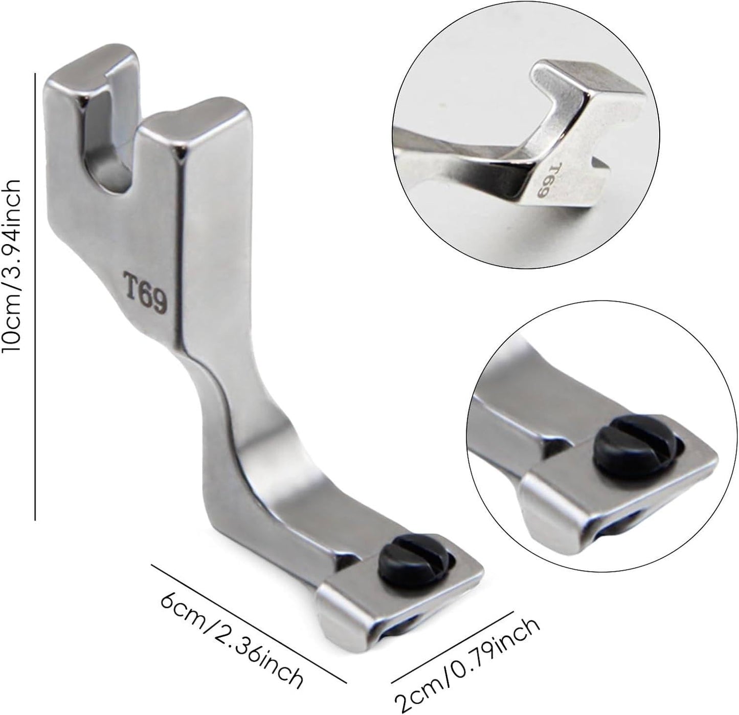 T69 Invisible Zipper Presser Foot