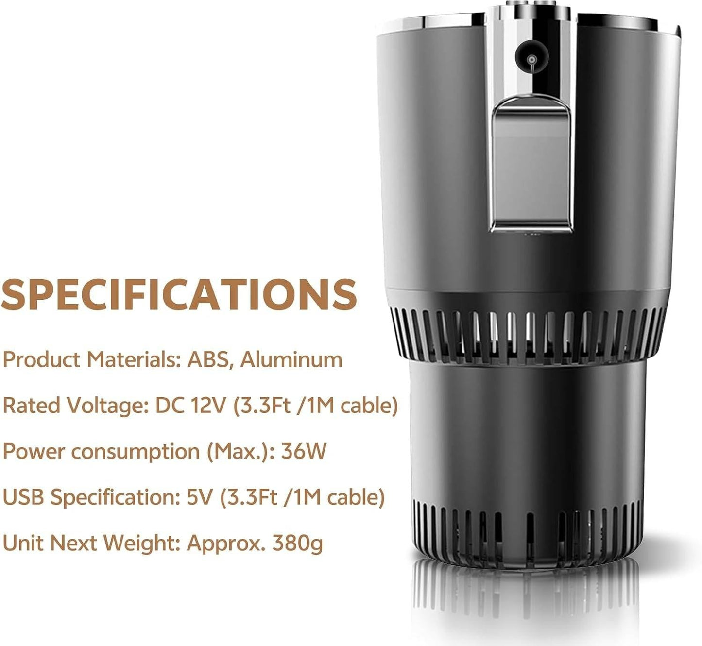 Smart Cold and Warm Car Cup Holder