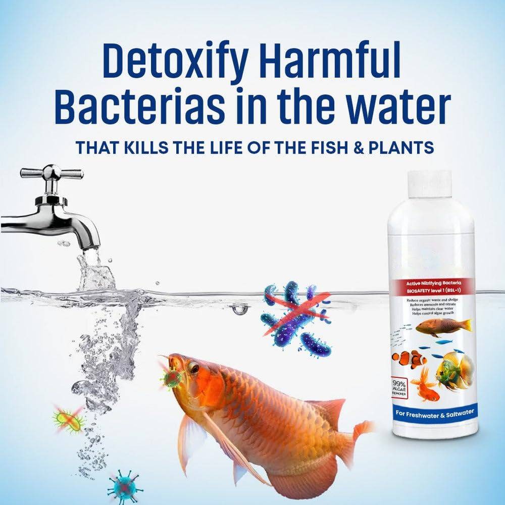 3 Pack Fish Tank Cleaner Liquid