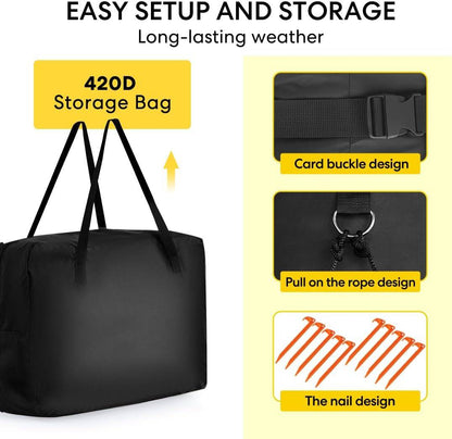 Outdoor Movie Screen And Projector