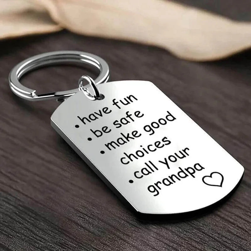 Reminder to Do Things Stainless Steel Keychain - 🎁Warm Gift🎅