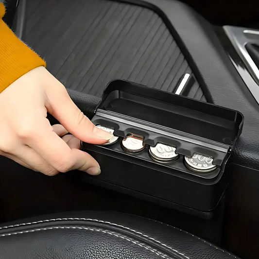 Car Coin Holder Easy Access Loose Change Storage