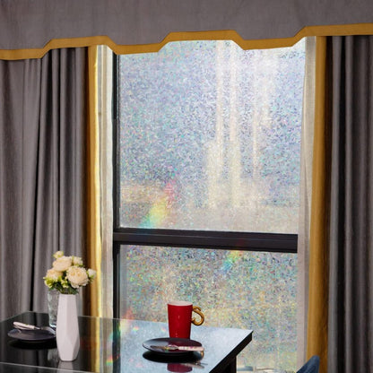 Decorative Rainbow Window Stained Glass Effect Privacy Film