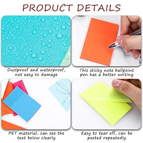 Transparent Sticky Notes
