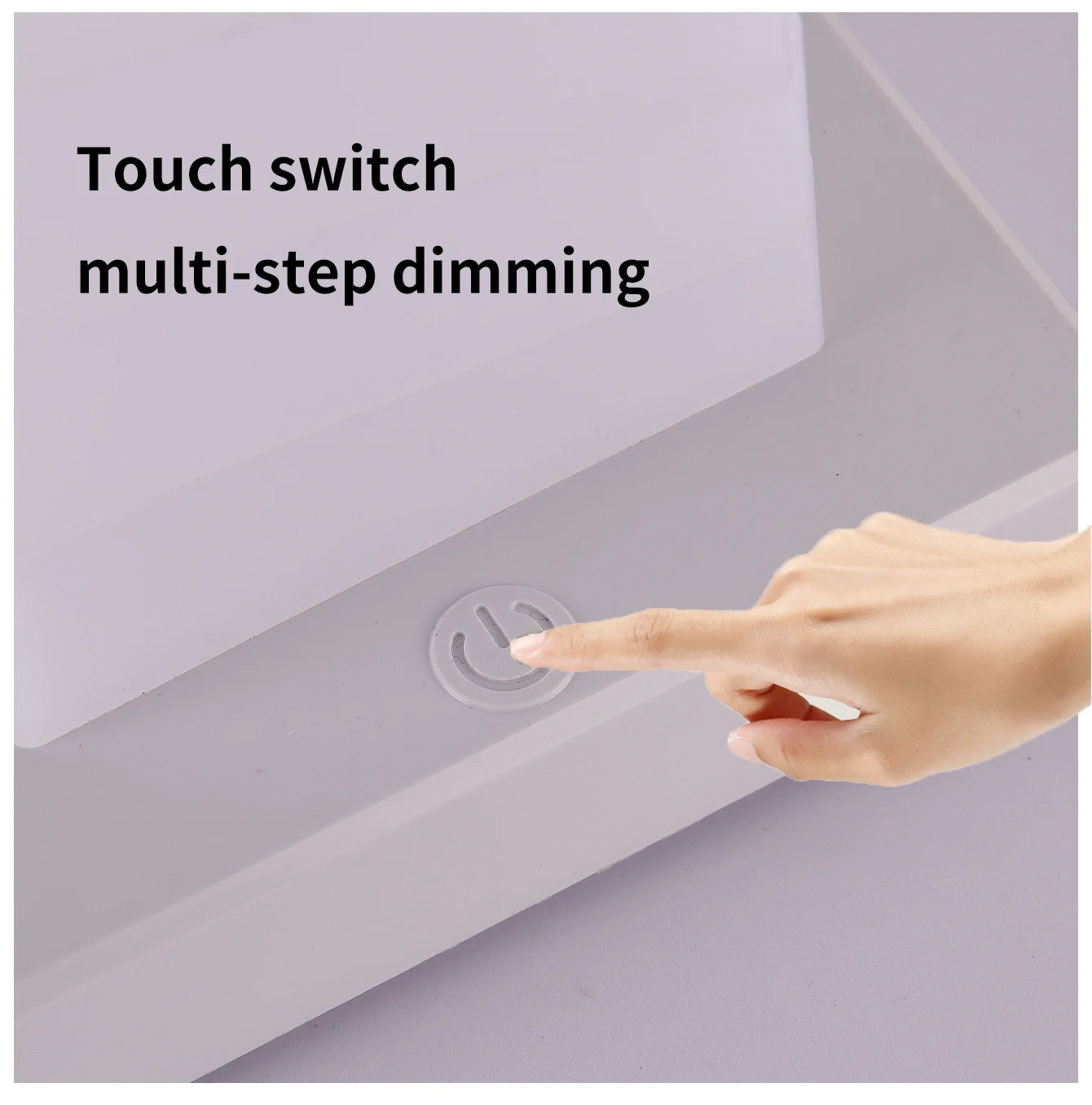 RGB LED Bedside Lamp with Touch Control