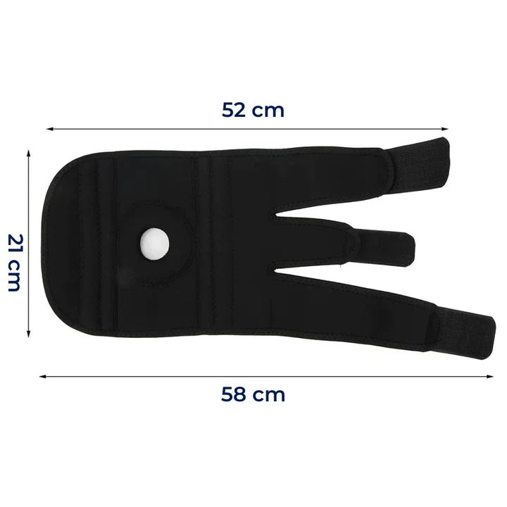 Knee Support with Adjustable Compression | for Pain Relief - Injury Recovery - Arthritis and Sports Stability