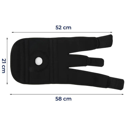 Knee Support with Adjustable Compression | for Pain Relief - Injury Recovery - Arthritis and Sports Stability