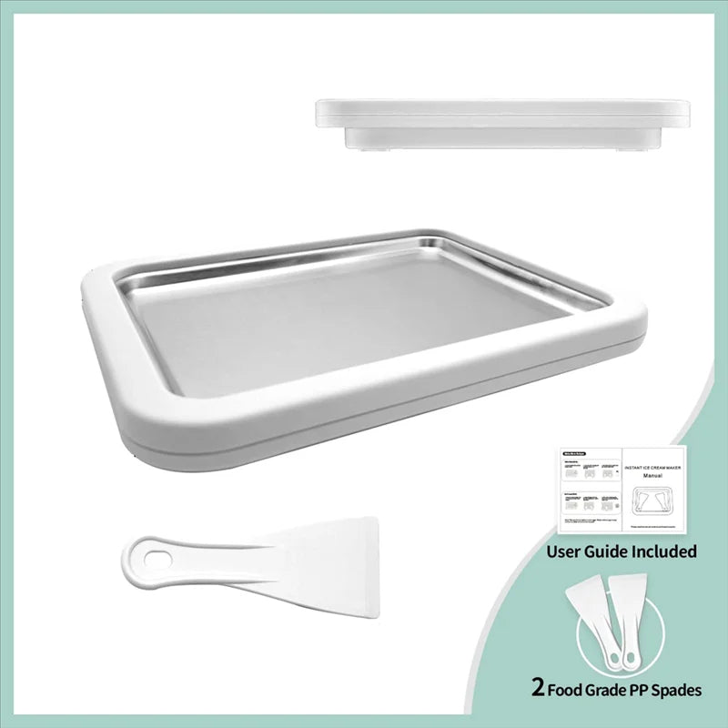 Stainless Steel Ice Cream Roll Maker for Home