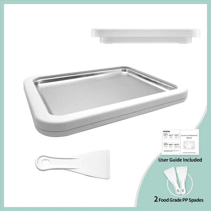 Stainless Steel Ice Cream Roll Maker for Home