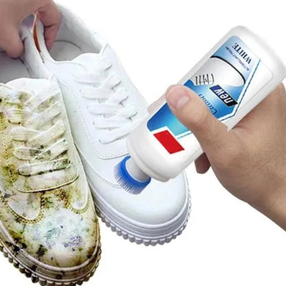 Deep Clean White Leather Shoe Canvas Sneaker Cleaner Polish