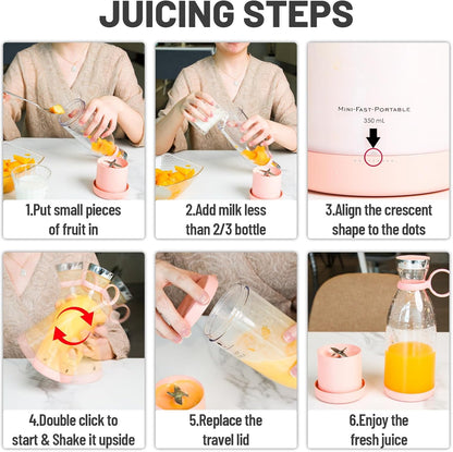 Portable Electric Juicer Blender