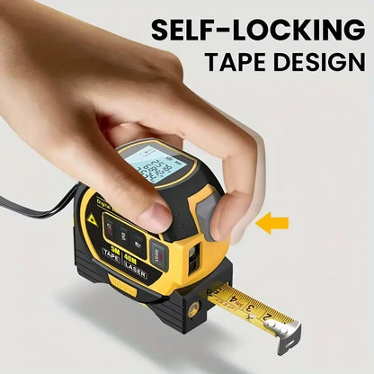 3-In-1 Laser Tape Measure 40/60M Meters Infrared