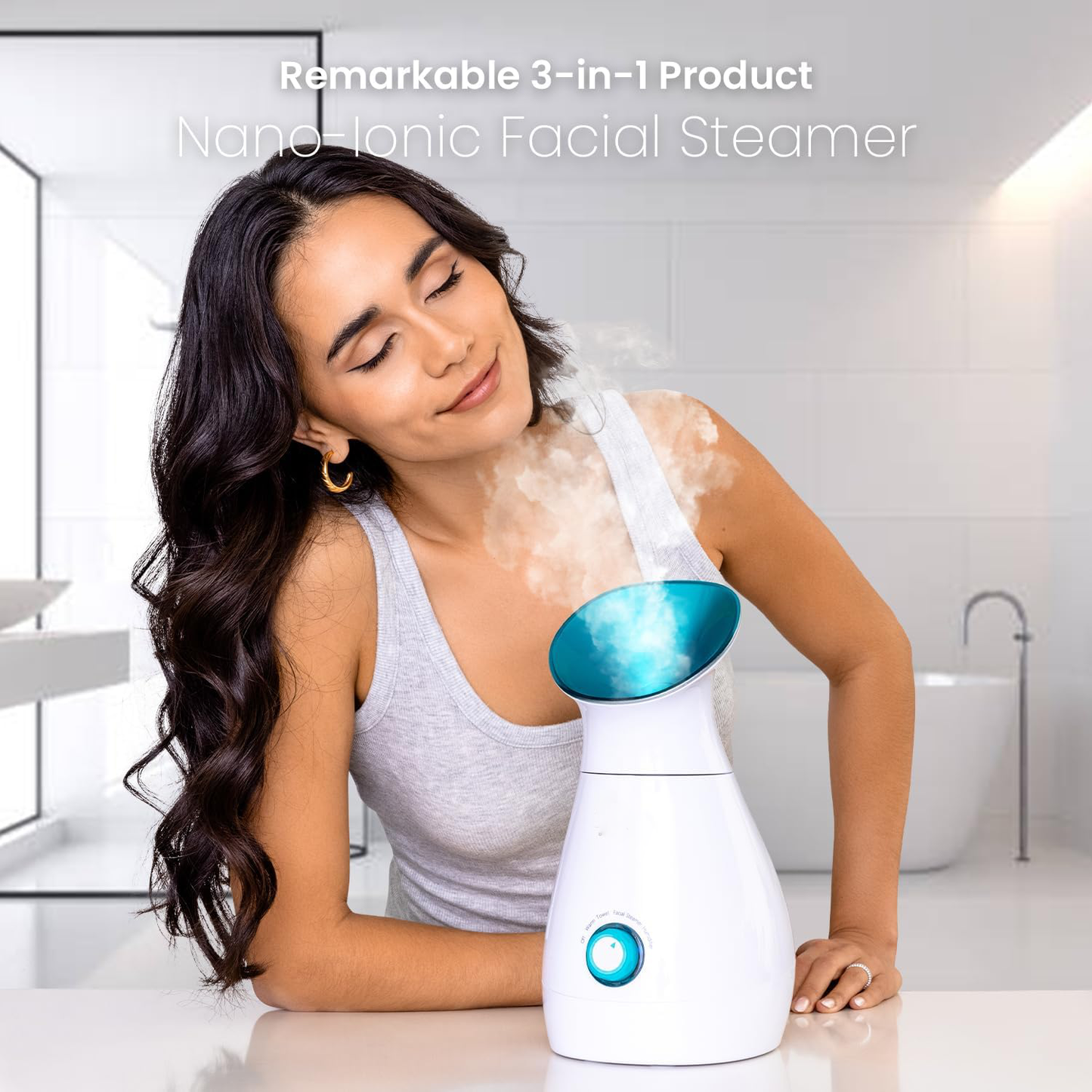 Nano Ionic Facial Steamer Machine