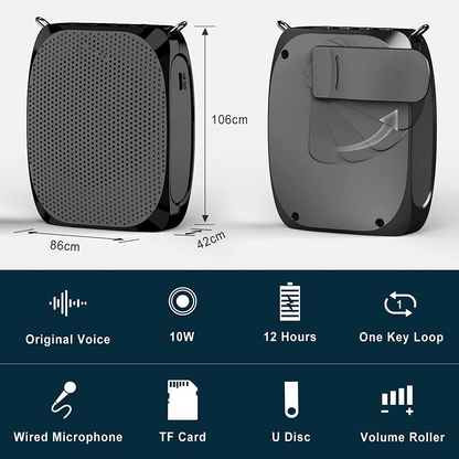 Personal Voice Amplifier For Teachers And Eldery
