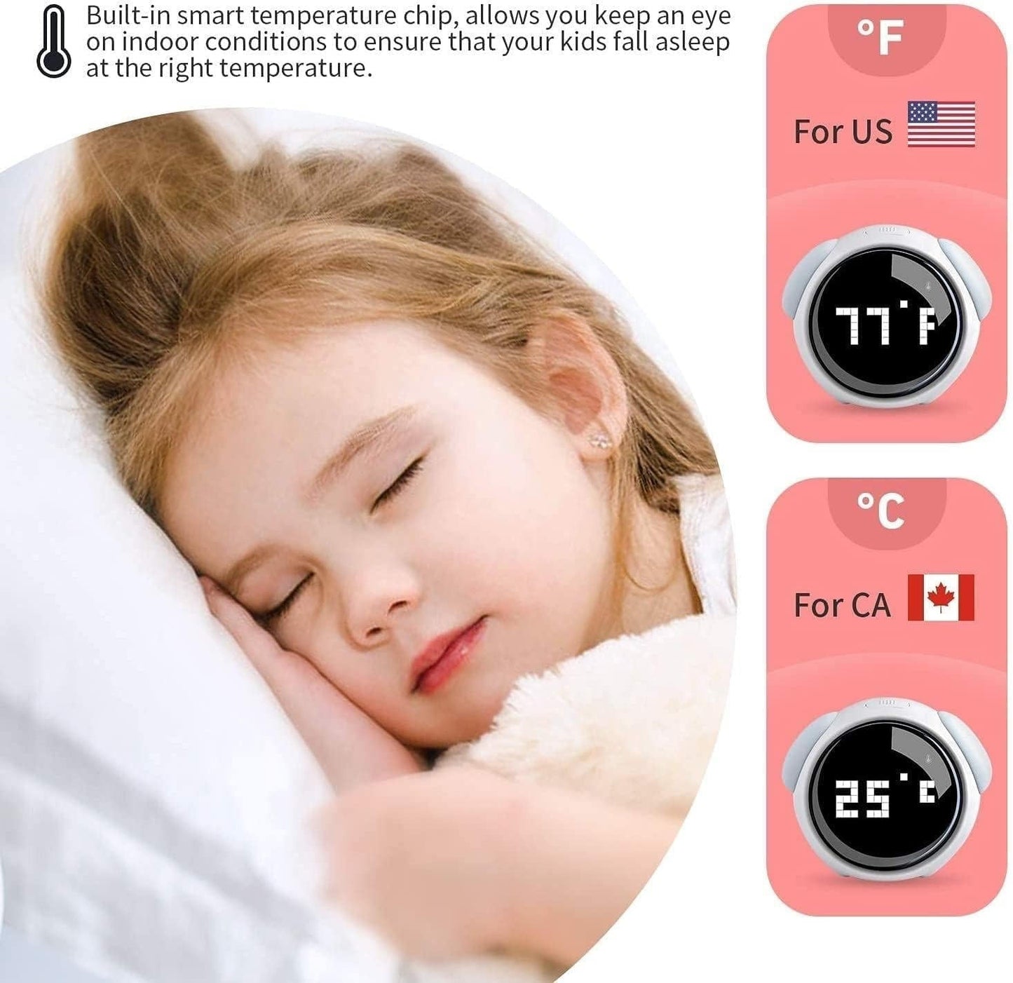 Sunrise Alarm Clock With Light And Voice Control