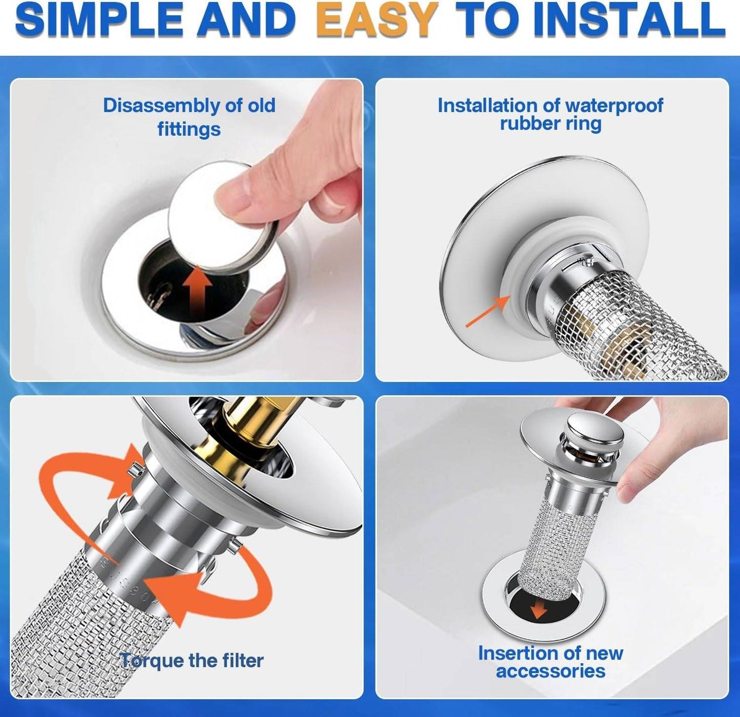 Bathroom Sink Drain Stopper