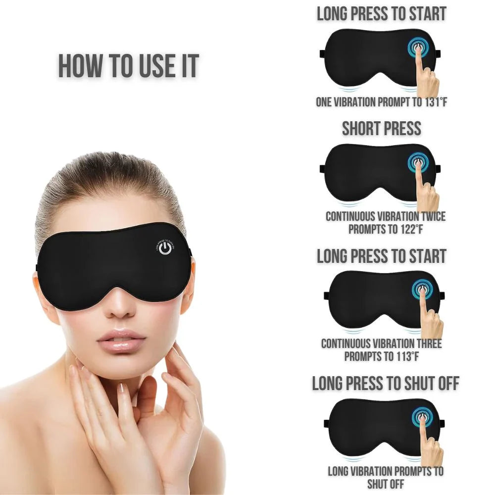 Rechargeable Heated Eye Mask