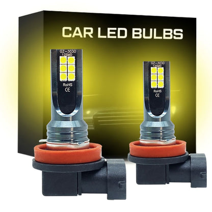 High Brightness Plug In Car Fog Lights H8 H9 H11