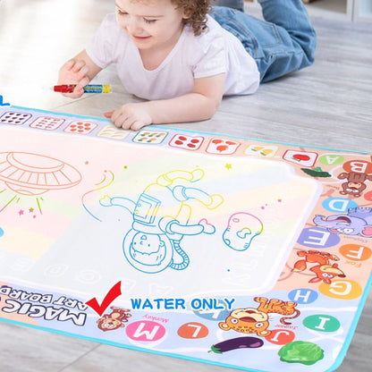 Magic Reusable Doodle Mat - No Mess Coloring Board for Kids