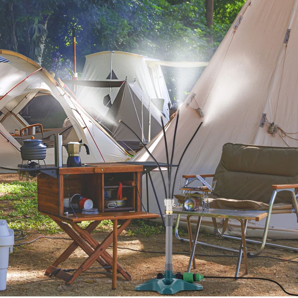 Freestanding Outdoor Home Patio Cooling Misting System