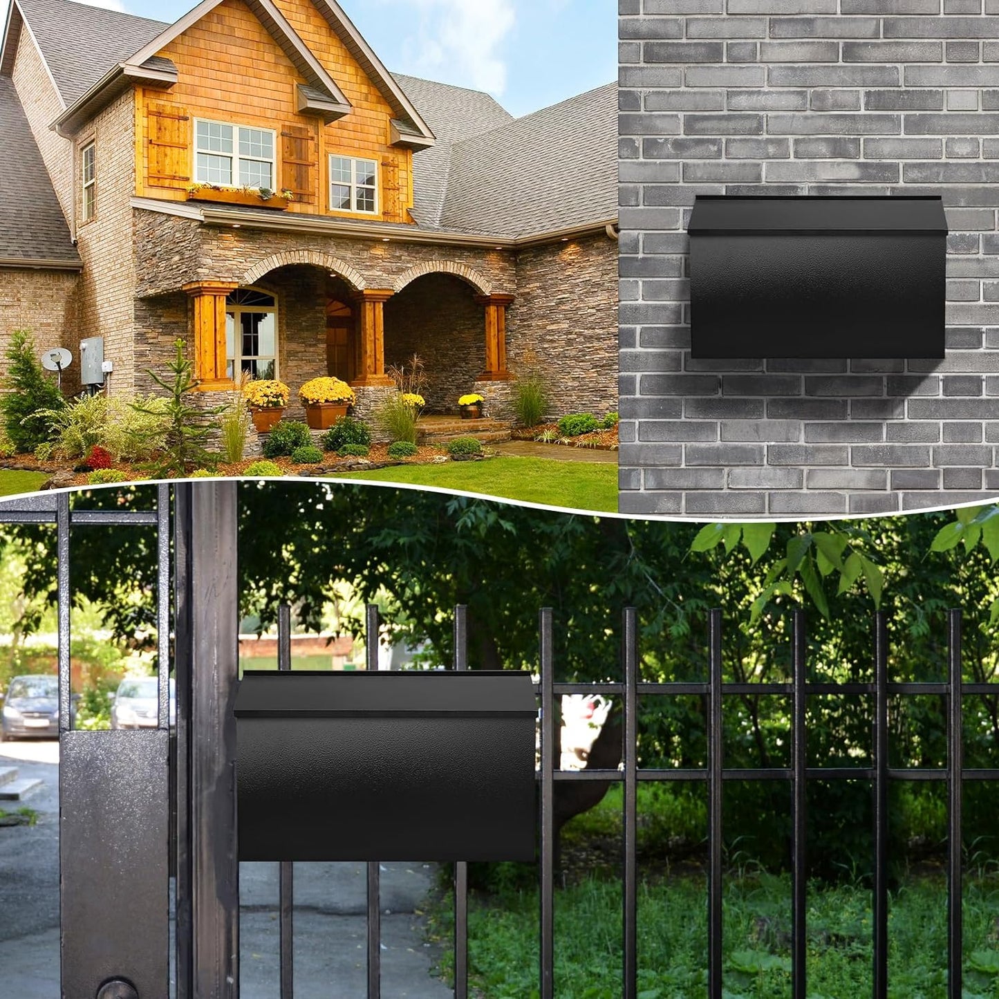 Large Capacity Wall-Mount Mailbox