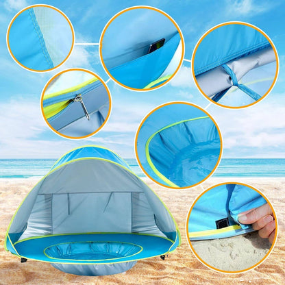 Baby Beach Tent UV Protection