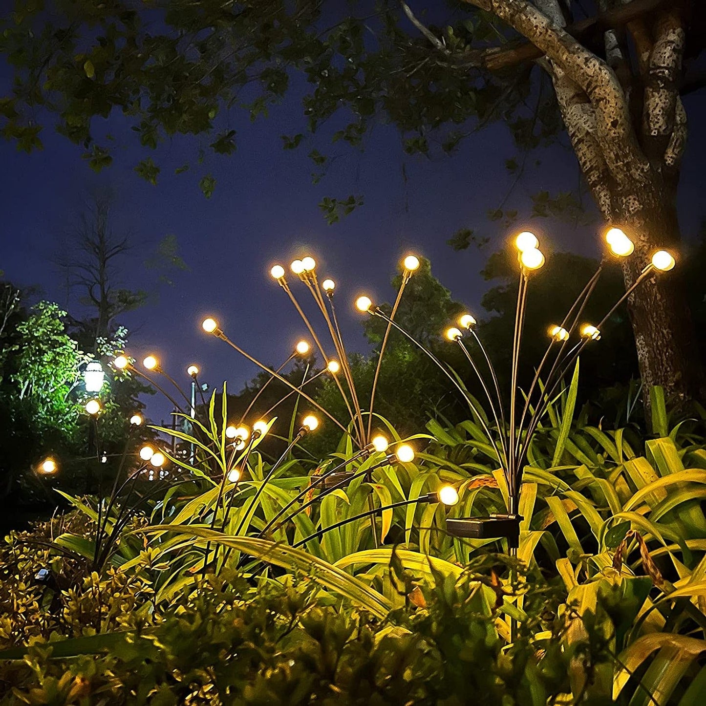 Solar Firefly Garden Lights