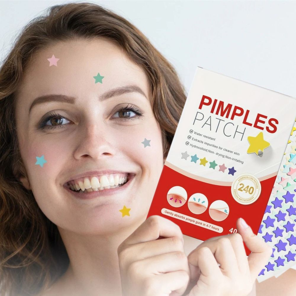 240 Pcs Cute Colorful Pimple Patches