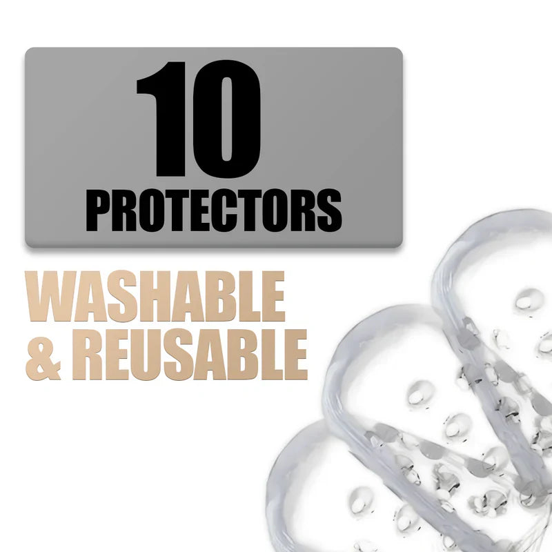 Silicone Anti-Friction Toe Protectors