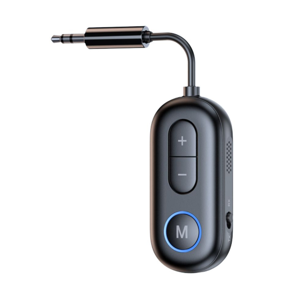 Wireless Bluetooth 5.4 Audio Transmitter Receiver Airplane Adapter with Mic