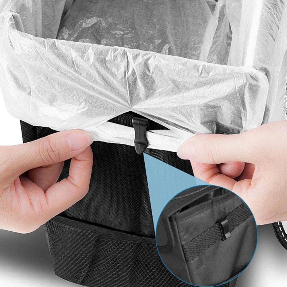Free Hanging Waterproof Car Trashcan Bin