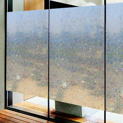 Decorative Rainbow Window Stained Glass Effect Privacy Film